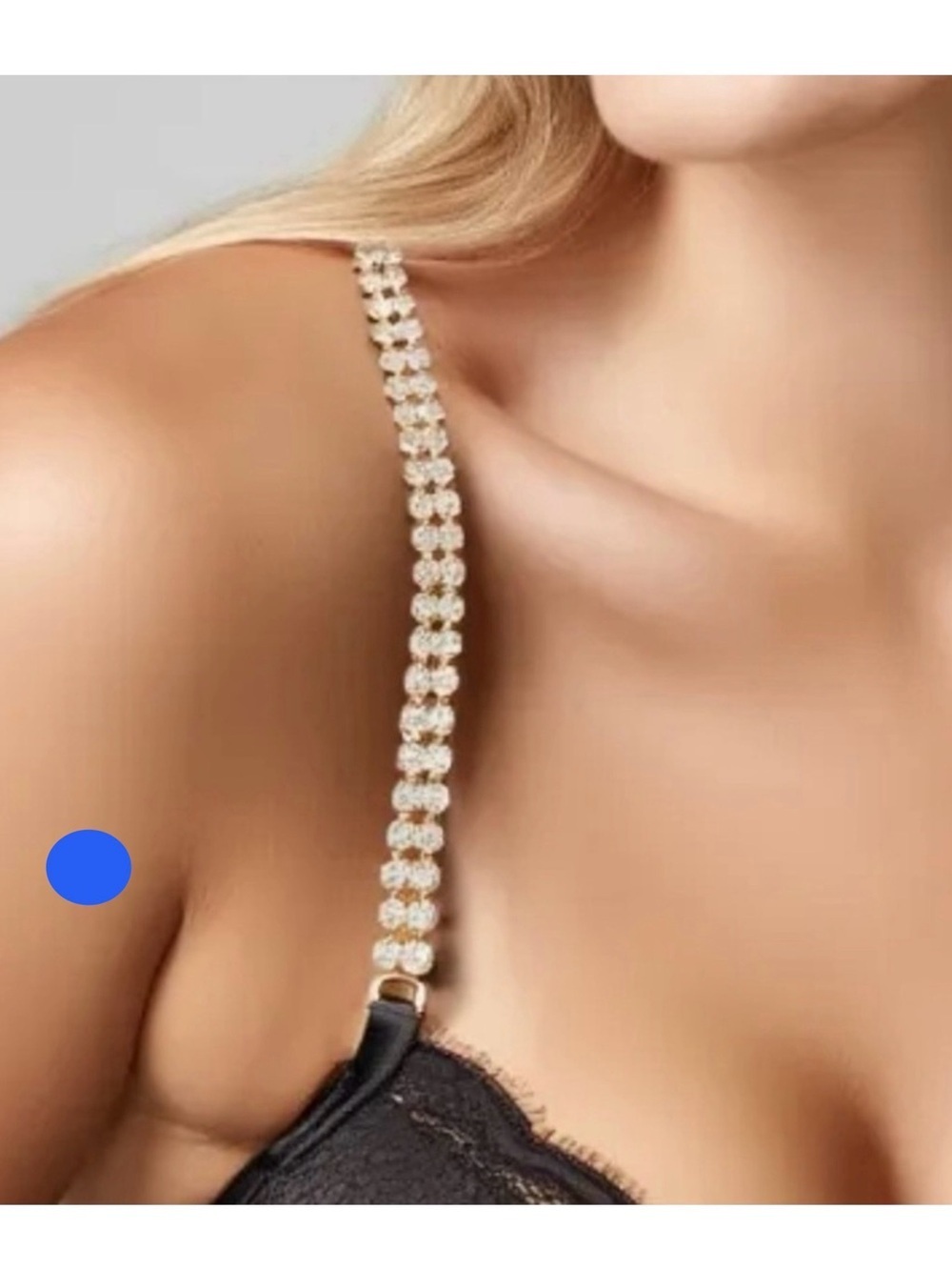 NEW Rhinestone Bra Straps – Glamorous Adjustable Replacement Straps